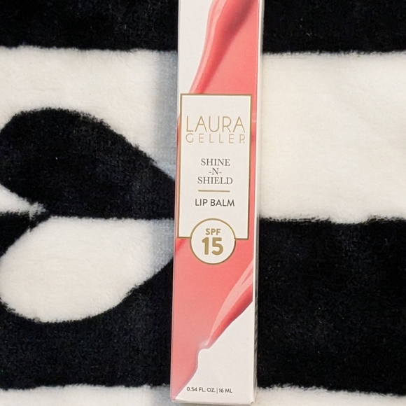 Lip Balm Laura Geller Shine-n-Shield Lip Balm SPF 15 Sunset Sands - NIB - Picture 7 of 14